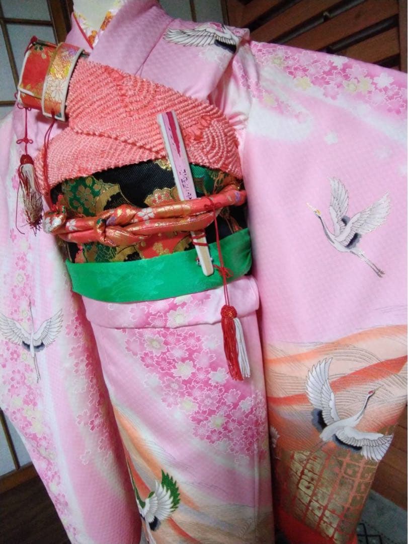 7歳向けのお着物セットです