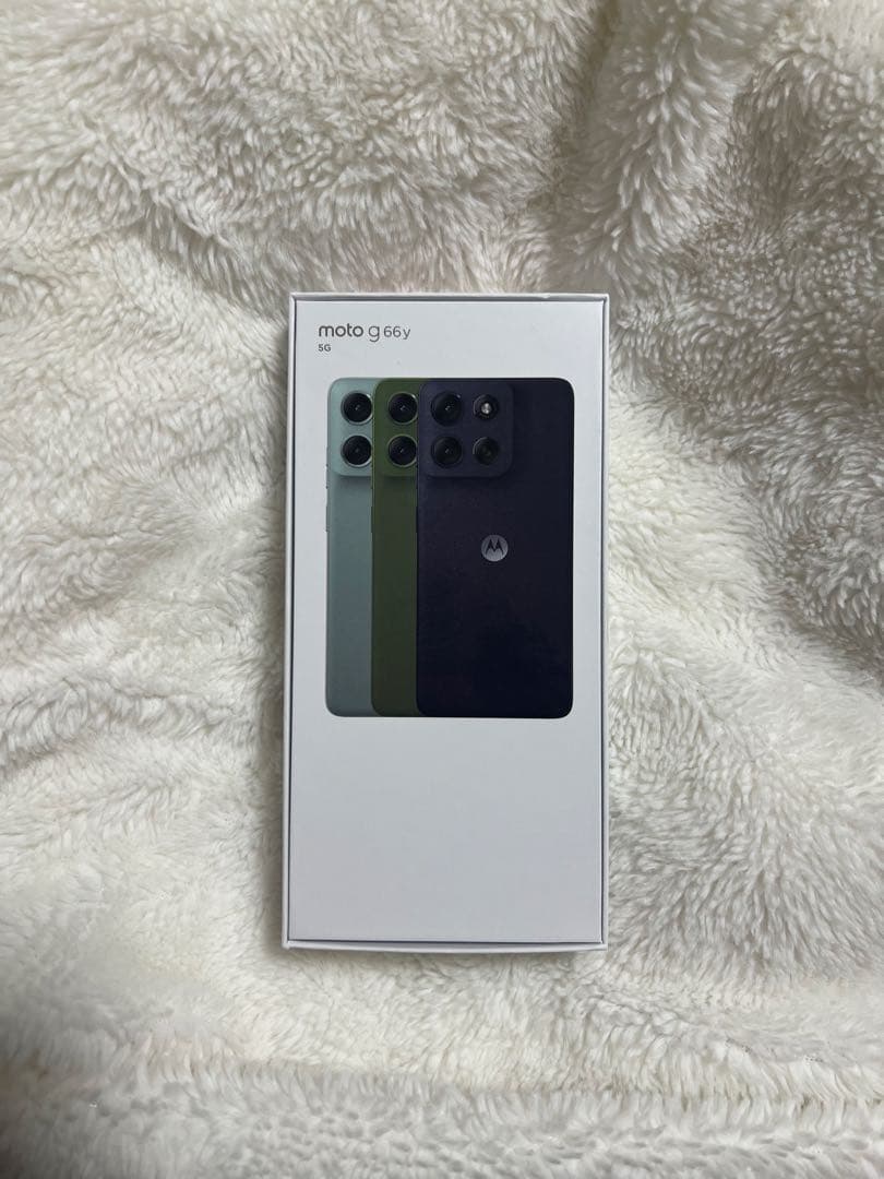 moto g 66y 5G ブラック 本体 未開封品
