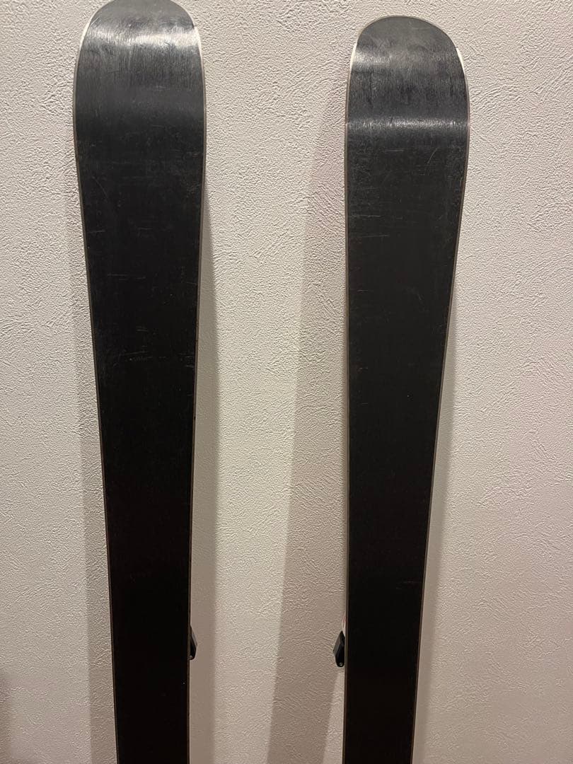 キッズ　スキー板118㎝　ビンディング　スキー靴　ストック　子供用　セット