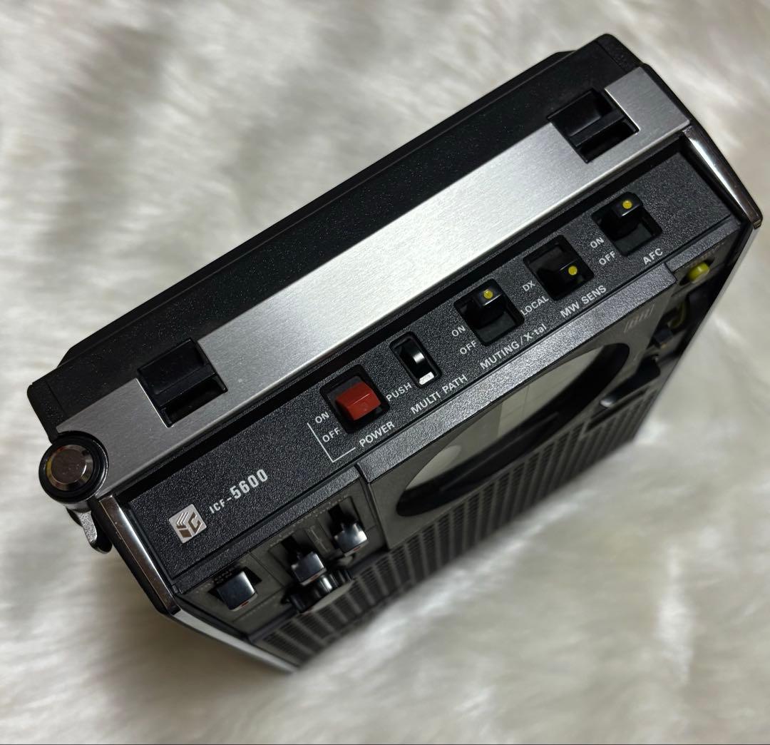 SONY ソニー Sky sensor ICF-5600 ラジオ 昭和レトロ