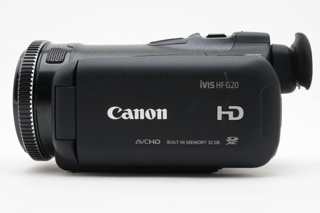 動作品　Canon iVIS HF G20 ビデオカメラ 内蔵32GB+SD32