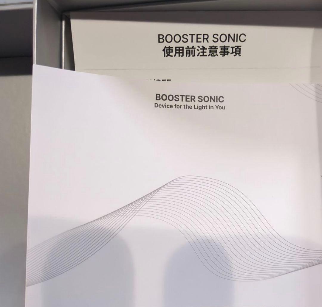 ★Glow.M BOOOSTER SONIC 美顔器