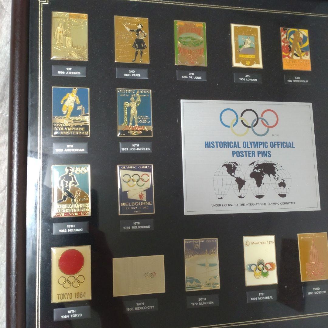 公式　オリンピック　歴代　ピンバッチ　メタルプレート　オフシャル