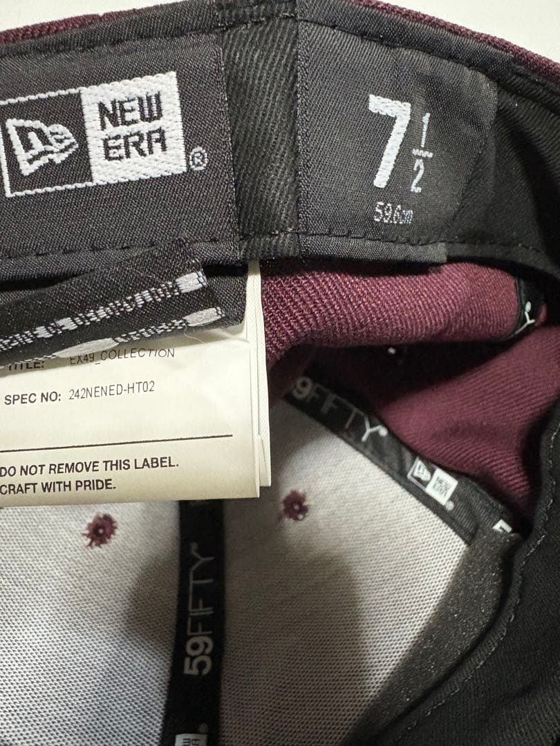 WTAPS ベースボールキャップ バーガンディ サイズX 03