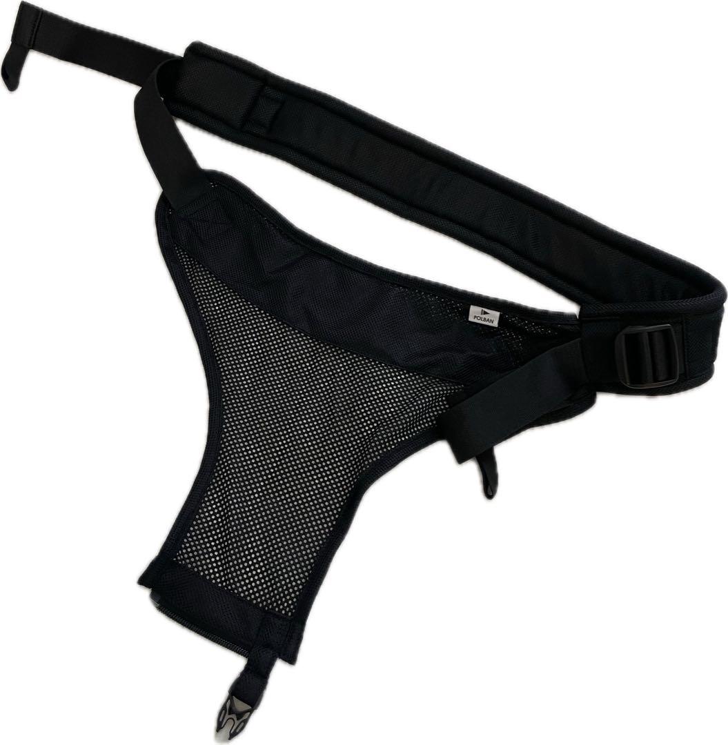 【美品】POLBAN ヒップシート ベージュ　シングルショルダーベルト　セット