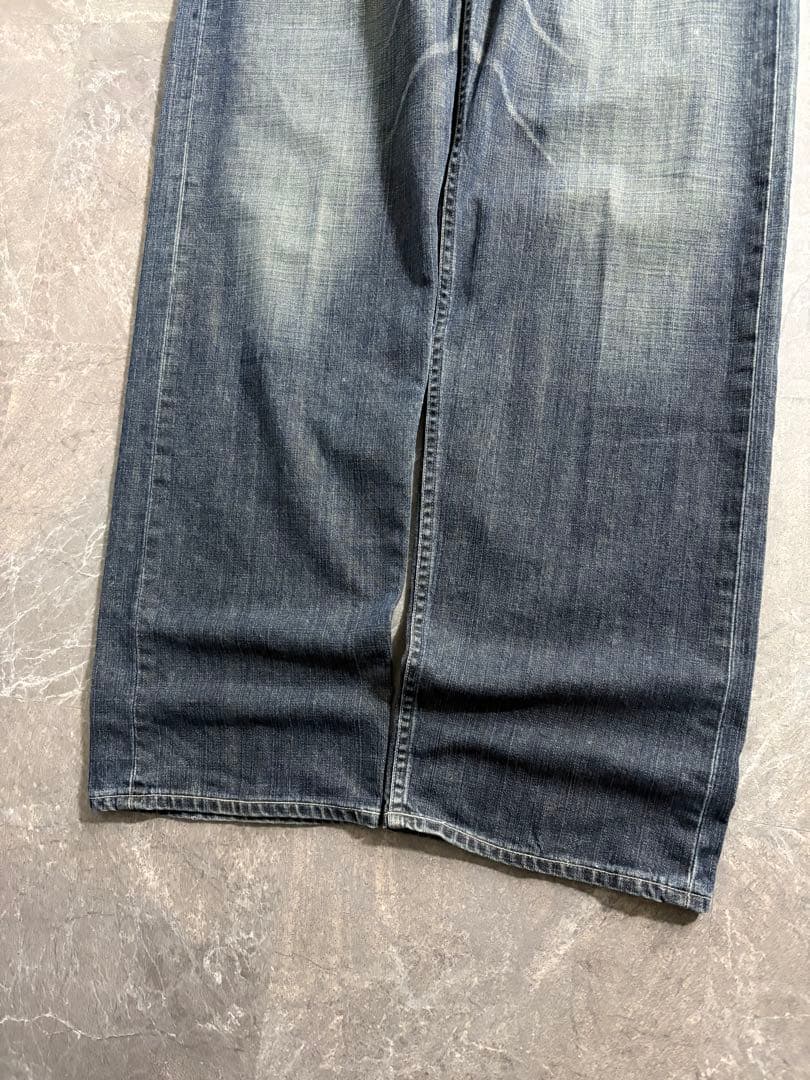 00s LEVI’S 504 wide denim pants W34