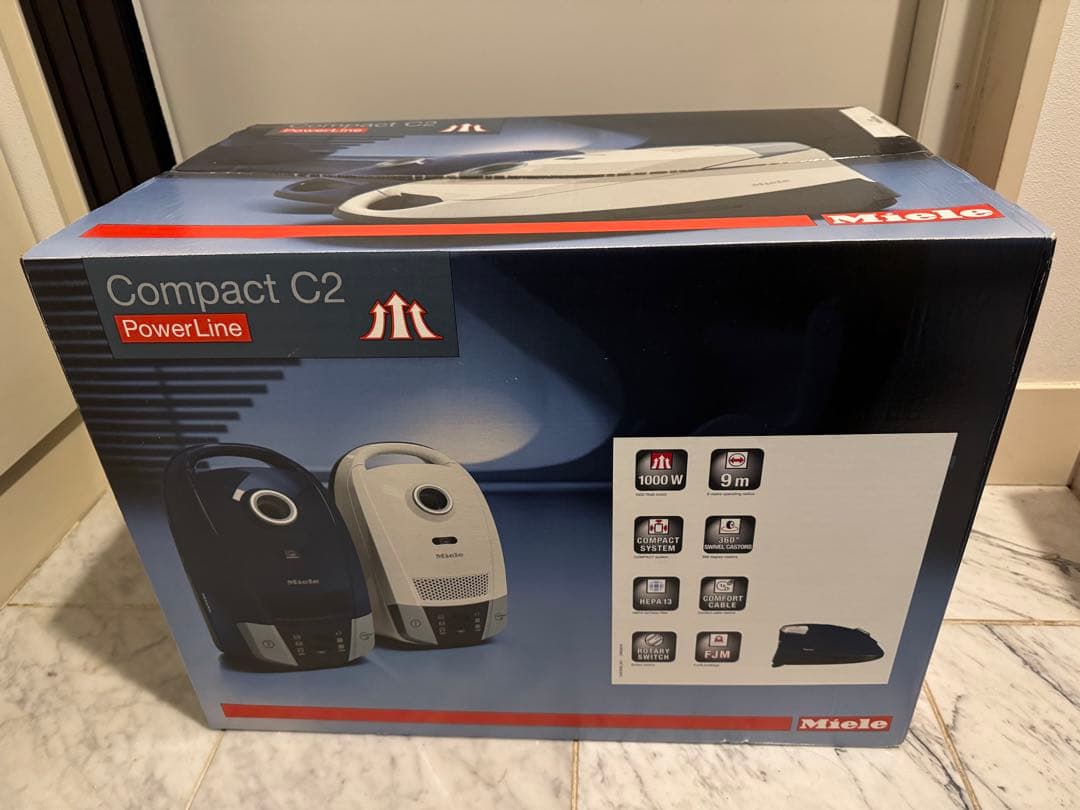 【新品未開封】Miere CompactC2 ドイツ製キャニスター掃除機 ミーレ