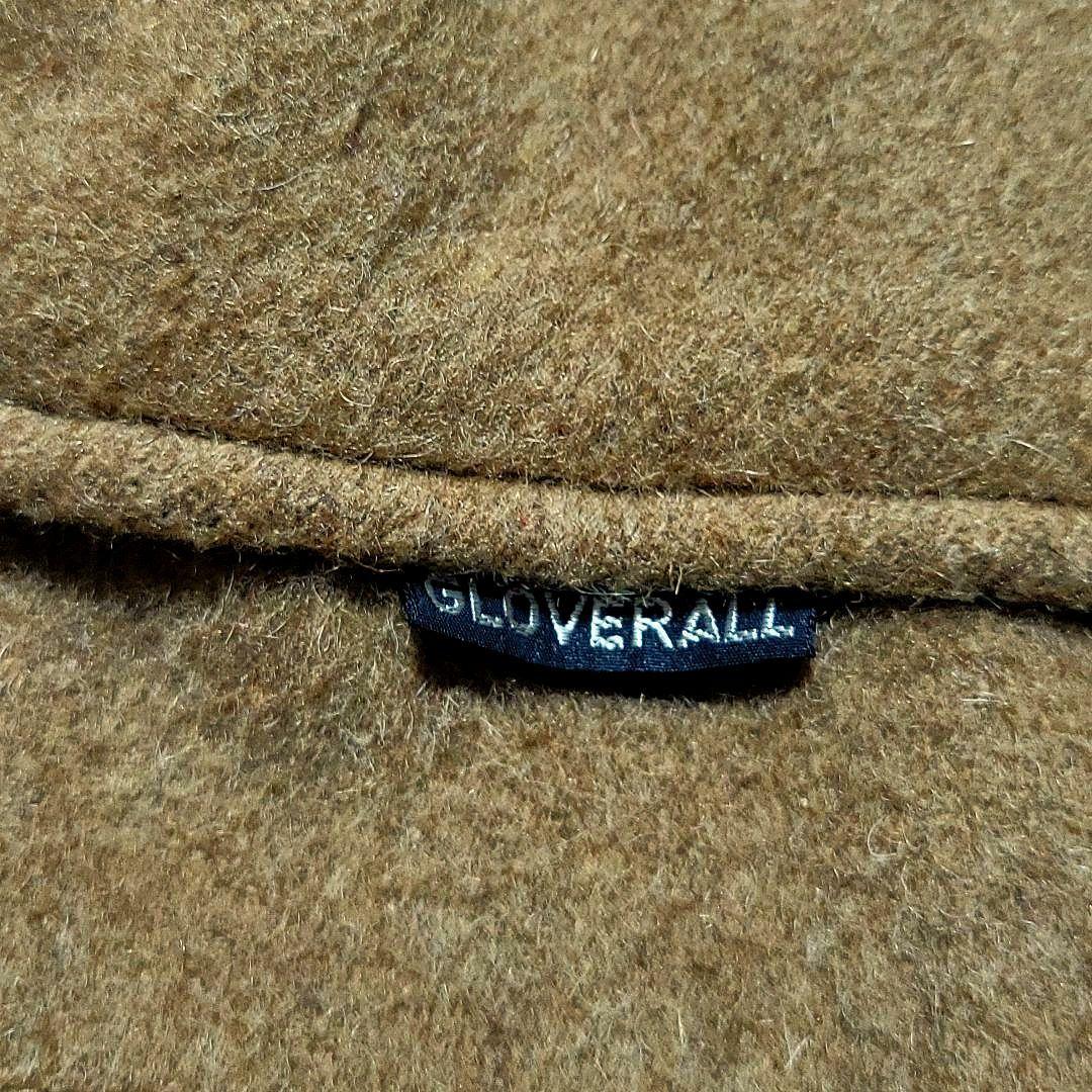 グローバーオール　ダッフルコート チェック 大きいサイズ イギリス製 キャメル