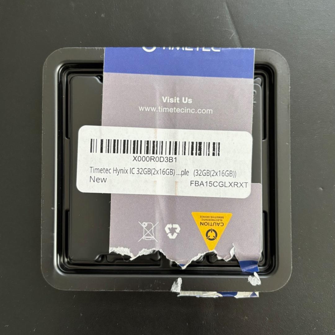 Timetec 32GB(2x16GB) Mac用 Apple 専用増設メモリ