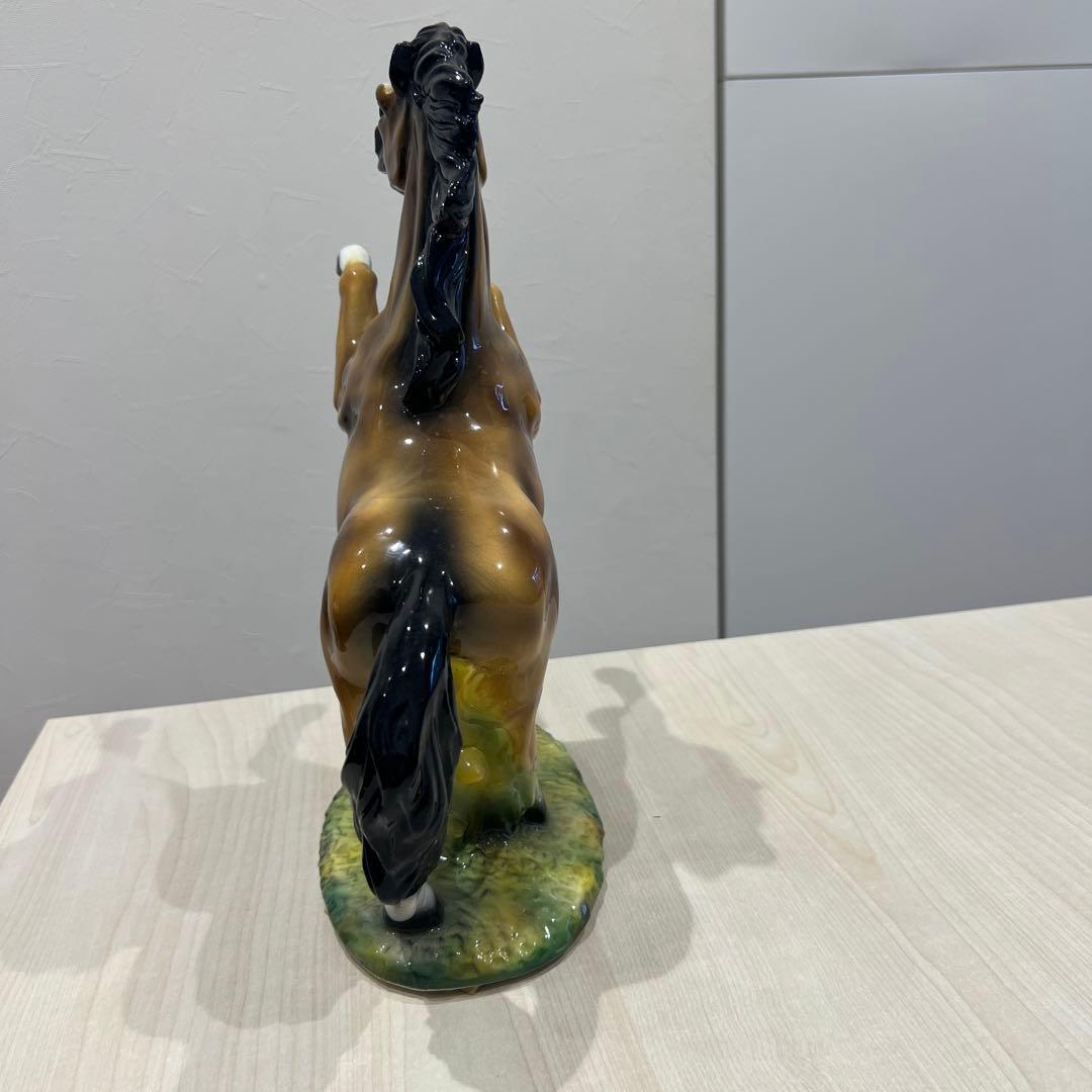 陶器製 馬の置物