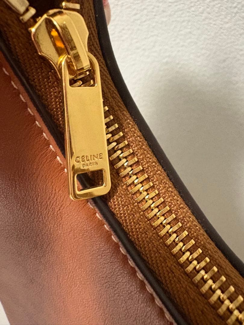 Celine ブラウン ショルダーバッグ