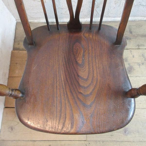 イギリス アンティーク 家具 アームチェア ウィンザーチェア 椅子 4725e