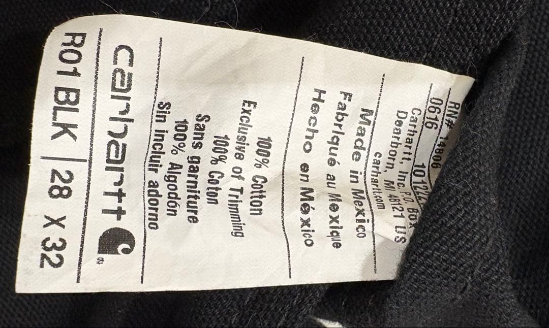 Carhartt ダックオーバーオール