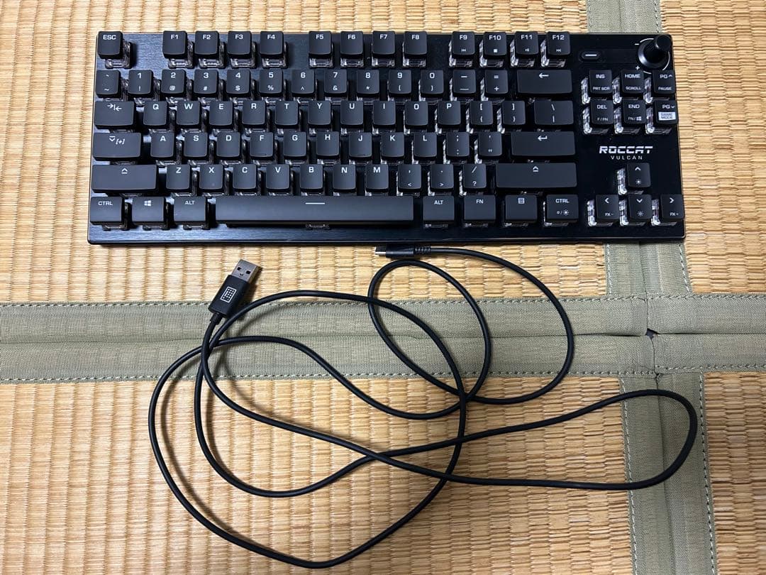 【箱付き】【即購入可】ROCCAT ゲーミングキーボード TKL ブラック