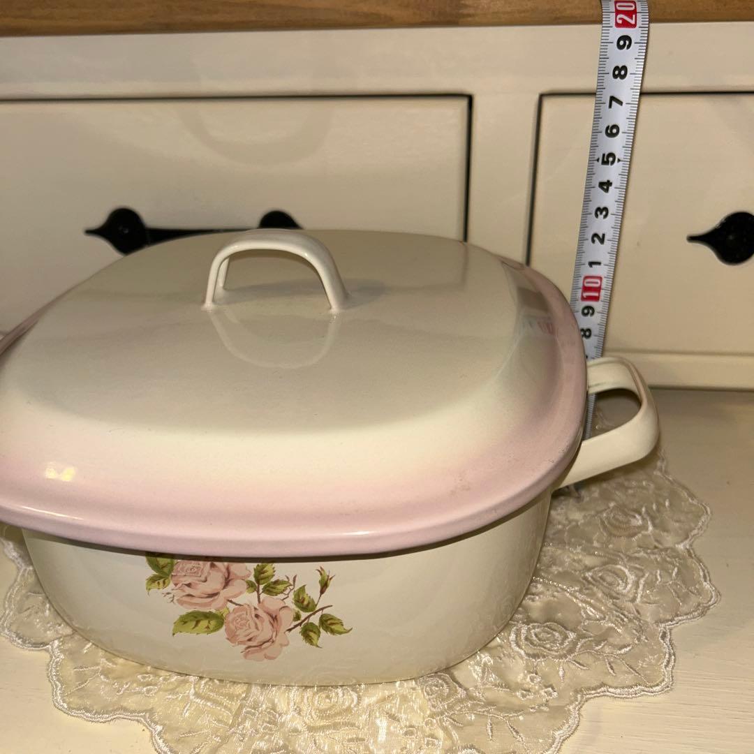 imagine ダイアナローズ　ホーロー鍋