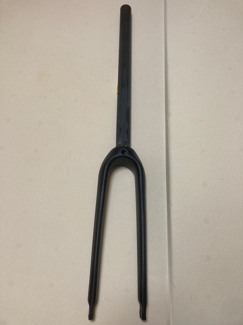 小径車用フルカーボン フロントフォーク 20インチ406 艶消/エンド幅74mm