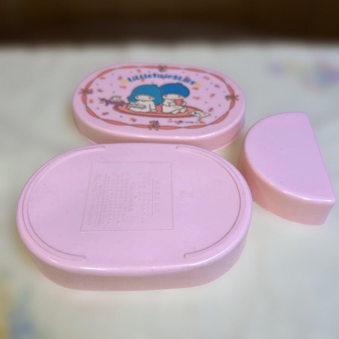 貴重キキララLittleTwinStarsお弁当箱箸箱ランチバッグクロス1976