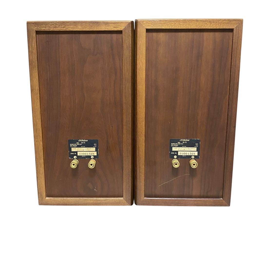 【音出OK】VICTOR SX-F3 スピーカー　ペア　ウォールナット