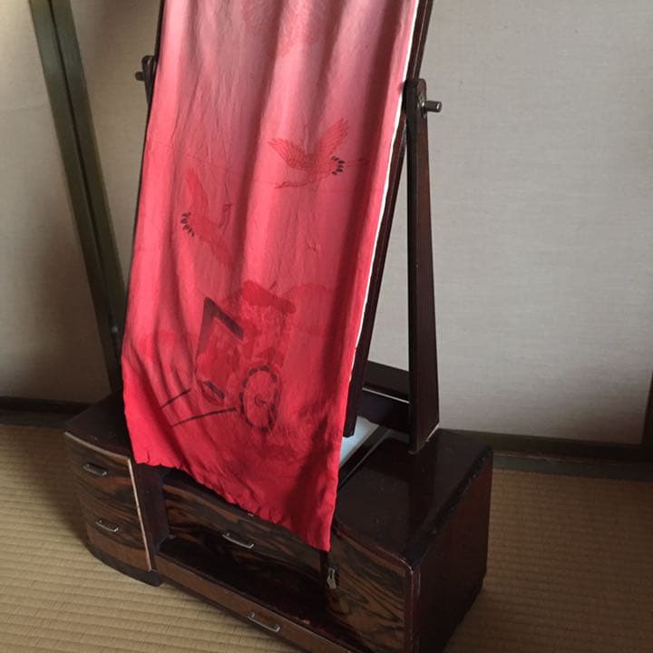 鏡台/昭和/レトロ/アンティーク/ヴィンテージ/木製