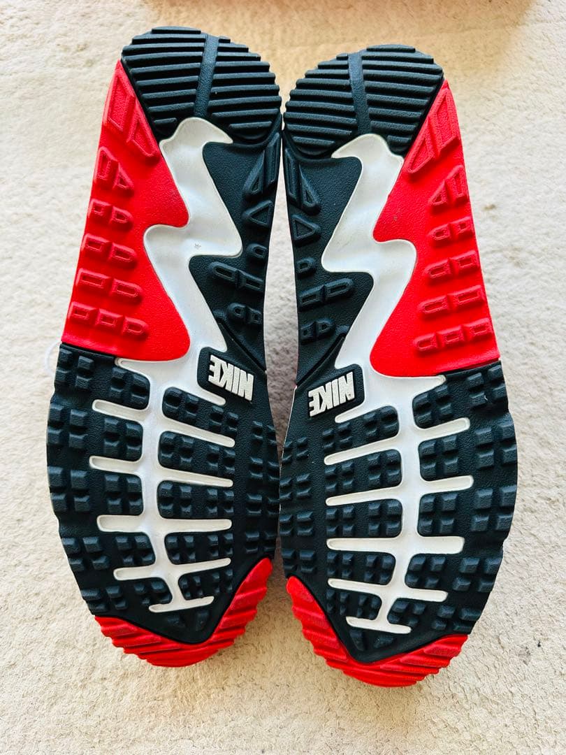NIKE AIR MAX 90 G 赤 28 ナイキ エアマックス ゴルフ