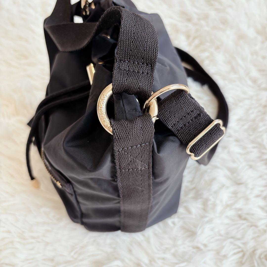 LeSportsac × LANVIN en Bleu 巾着ショルダー 2way