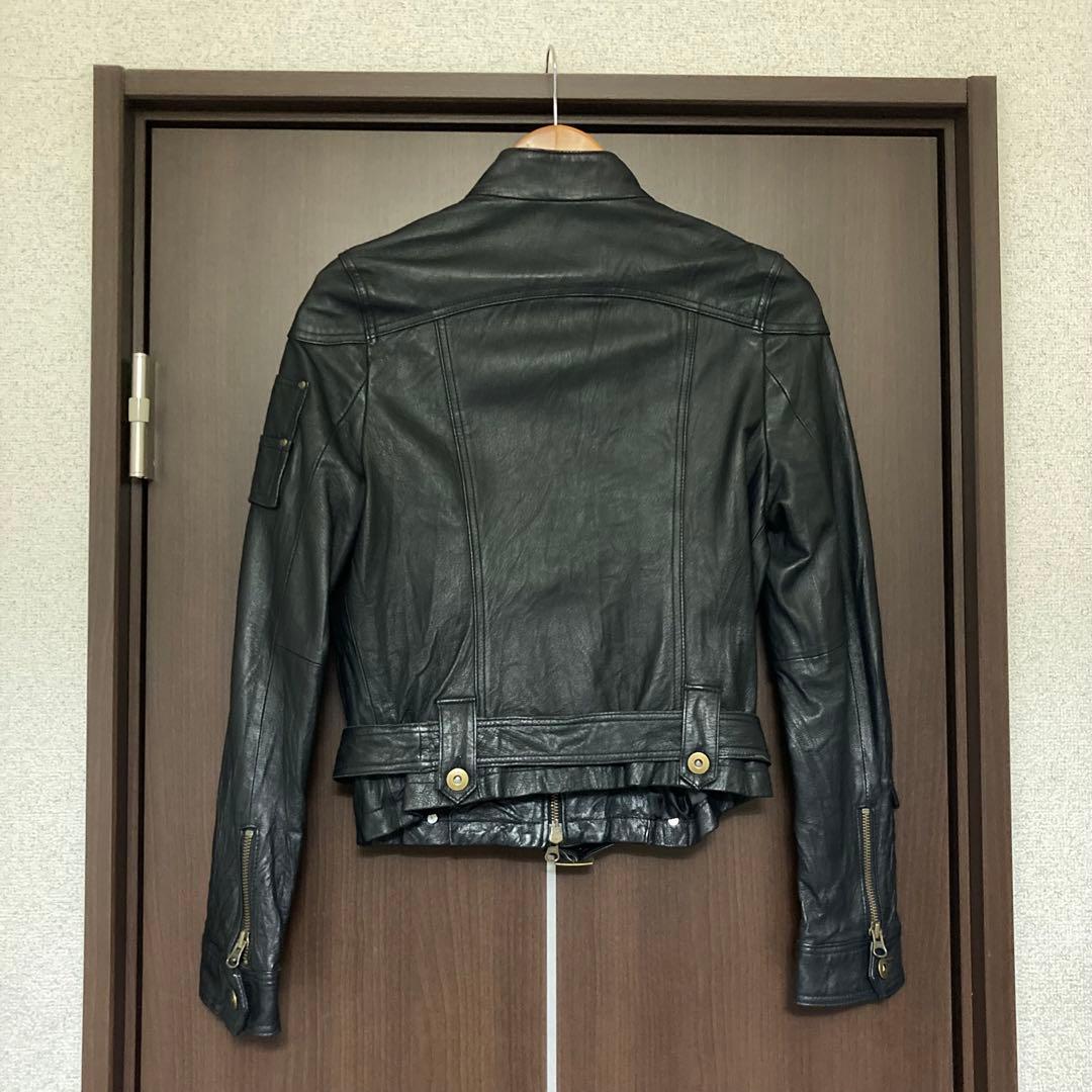 y2k 00s archive レザーガスマスクジャケット S 美品