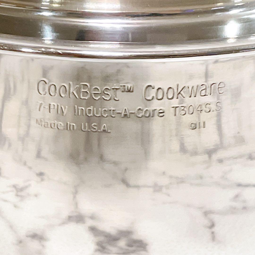 【未使用品】CookBest 片手鍋 IH対応 ステンレス製