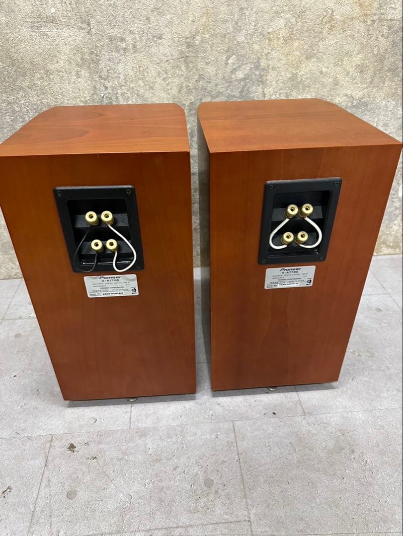 Pioneer S-A77BS スピーカー ペア 6Ω 160W バイワイヤ対応