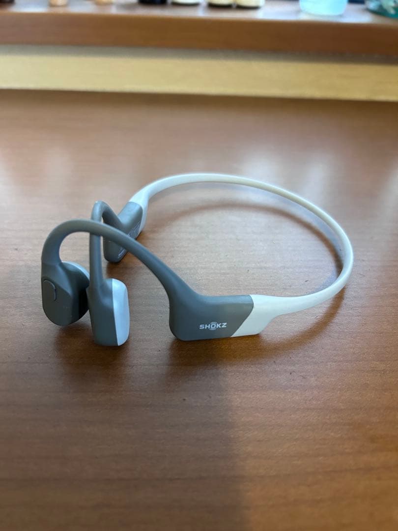 SHOKZ OPENRUN 骨伝導ワイヤレスイヤホン グレー