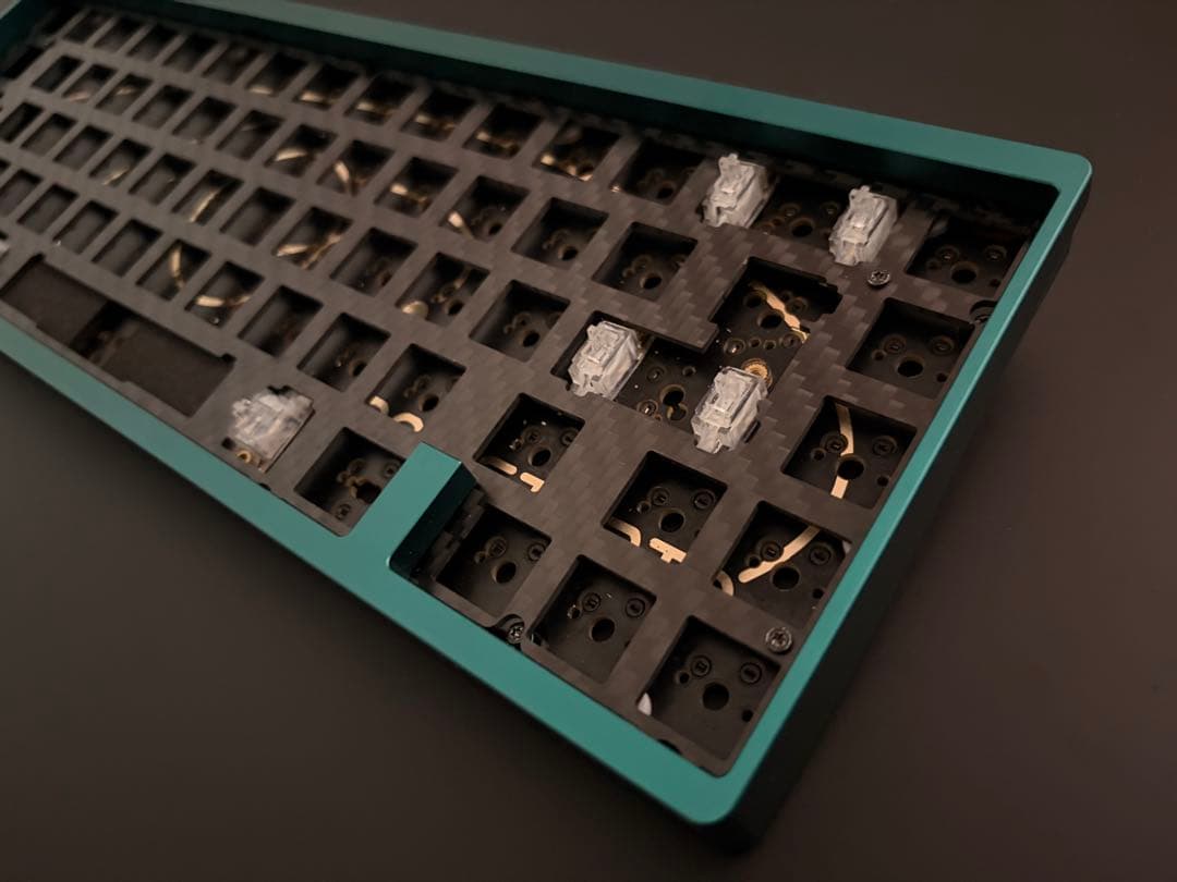 Neo65 cu Teal キーボード 自作キーボード