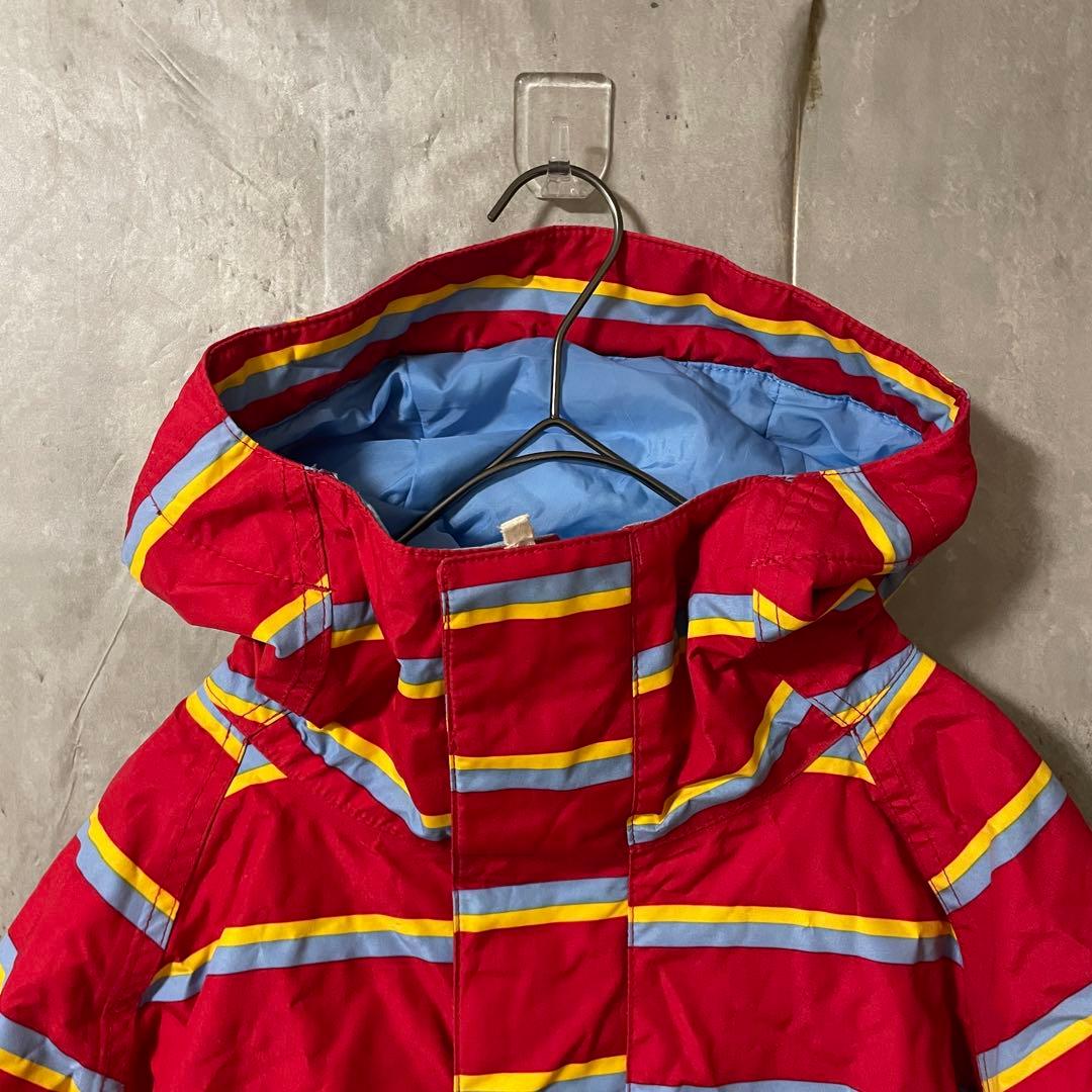 Burtonバートンスキーウェアスノーボードジャケットパーカーフード付き赤レッド