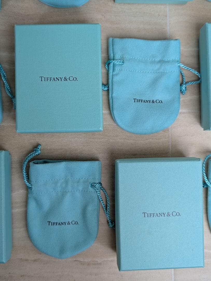 まとめ売り　ティファニー　Tiffany&Co.　空箱　巾着袋　ポーチ　セット