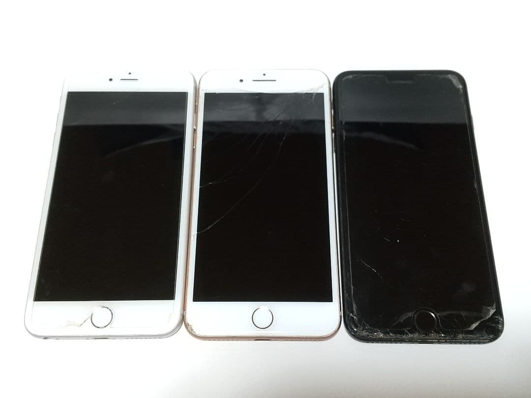 iPhone 6, 7, 8 Plus 3台セット ジャンク