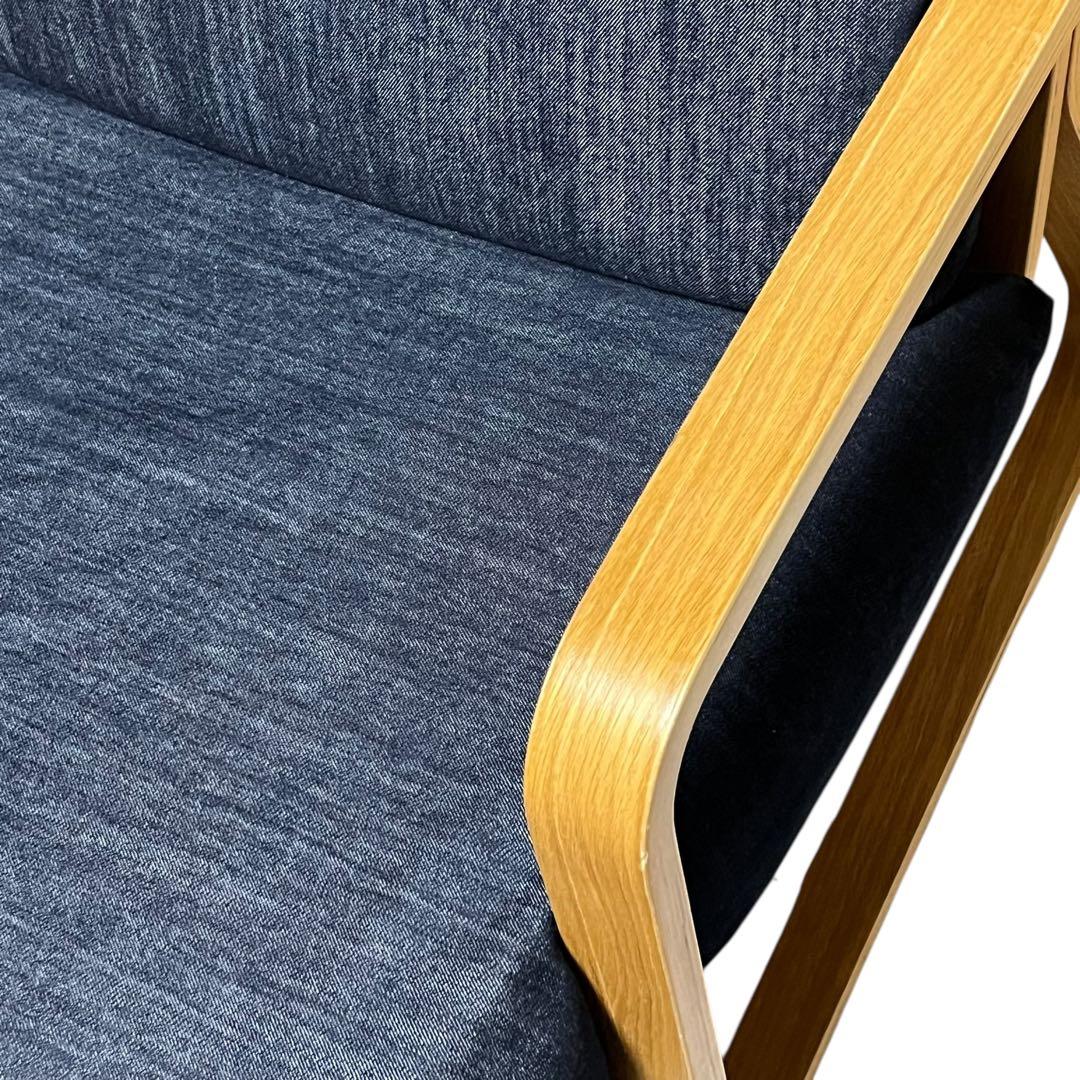 リビングでもダイニングでもつかえるソファチェア 無印良品 MUJI