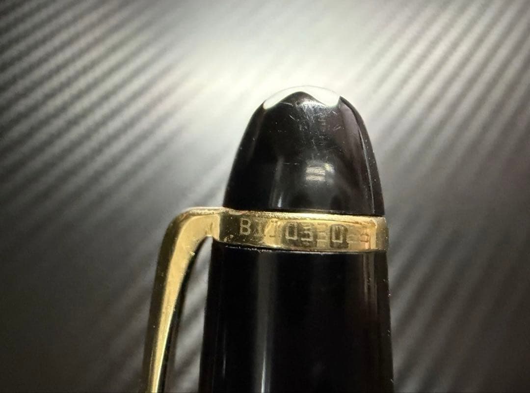 極美品 モンブラン マイスターシュテュック 165 ペンシル 0.5 ブラック