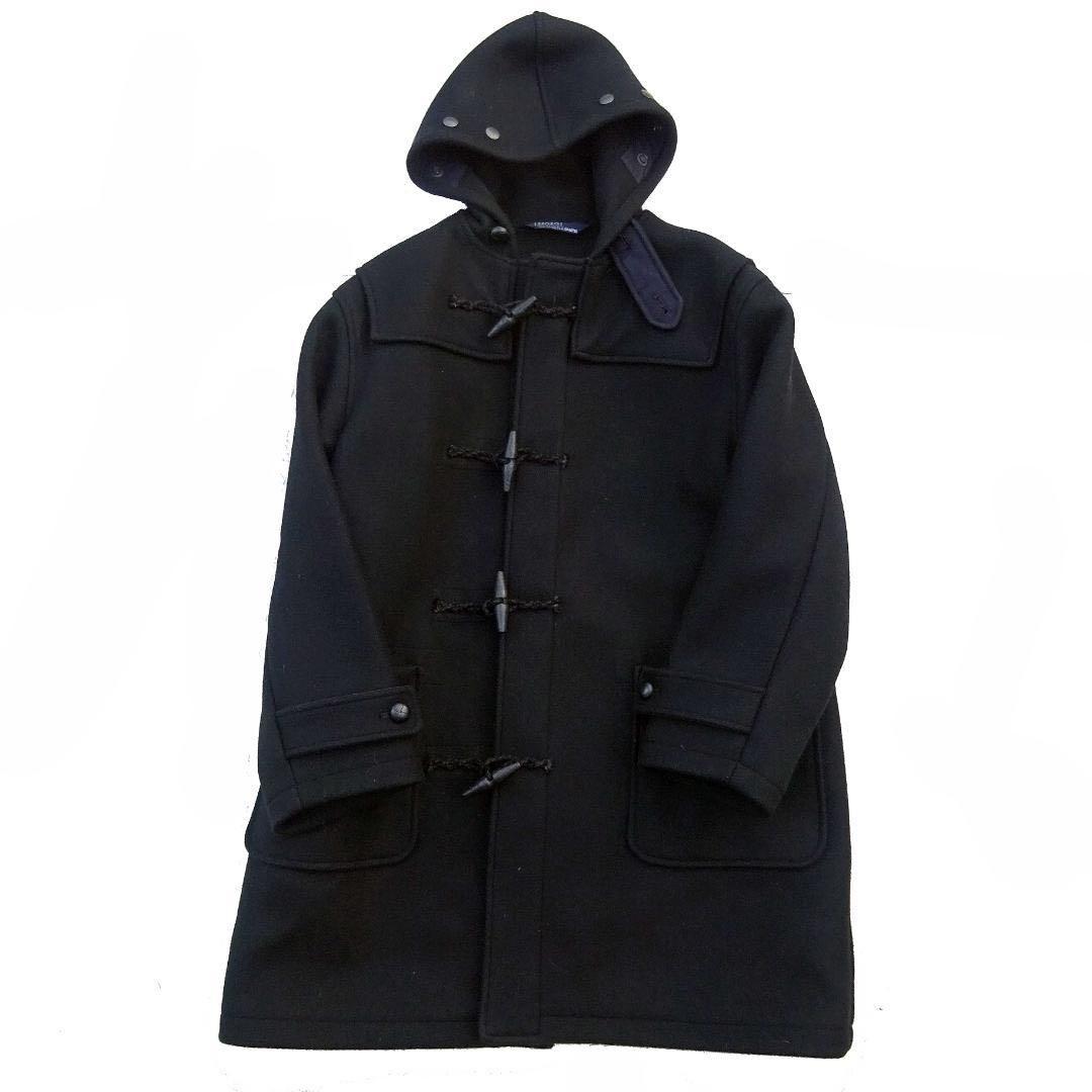 【希少】極暖　90年代三角タグ ラルフローレン　ダッフルコート黒ブラックMサイズ