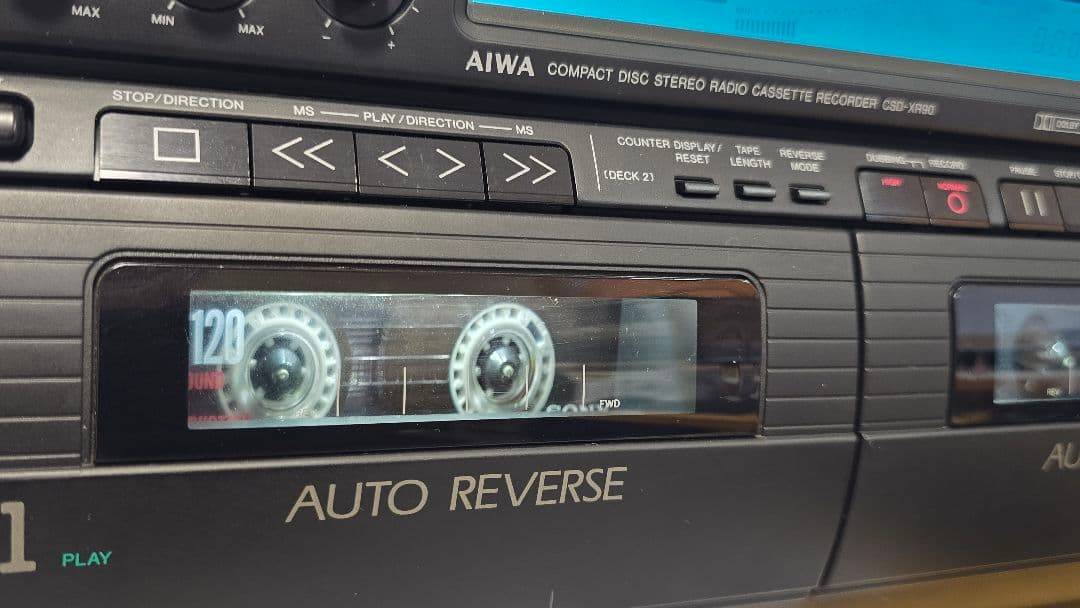 AIWA CSD-XR90改 Bluetooth搭載CDラジカセ完動品 174