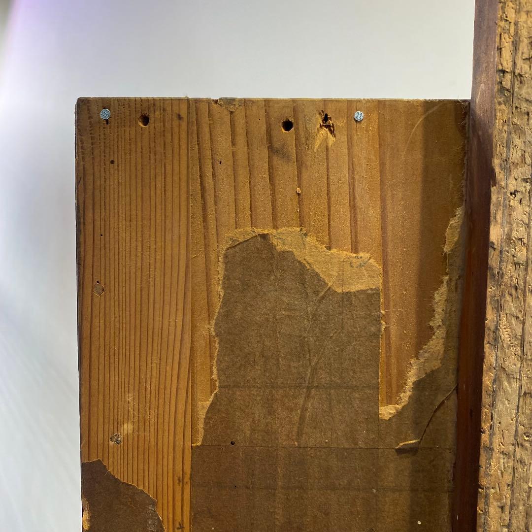 明治29年 ガラス扉の木製ケース アンティーク