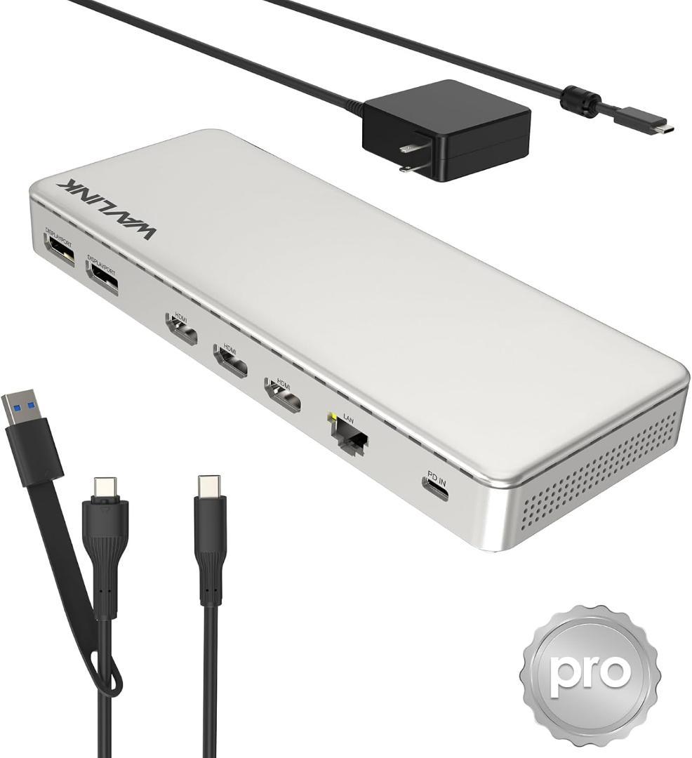 【新品・未使用】WAVLINK DisplayLink ドッキングステーション