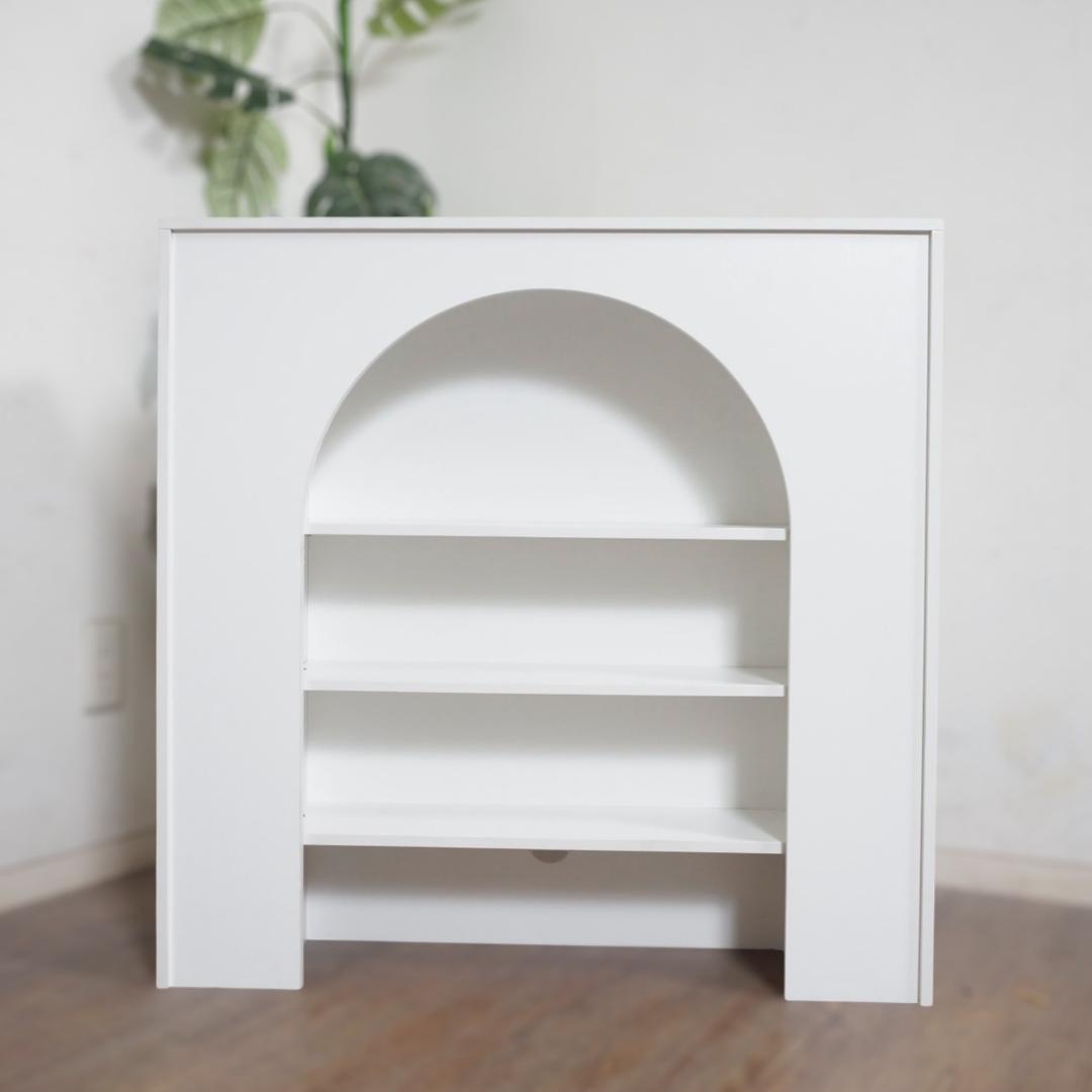 【新品訳あり】おしゃれ　マントルピース　アンティーク風