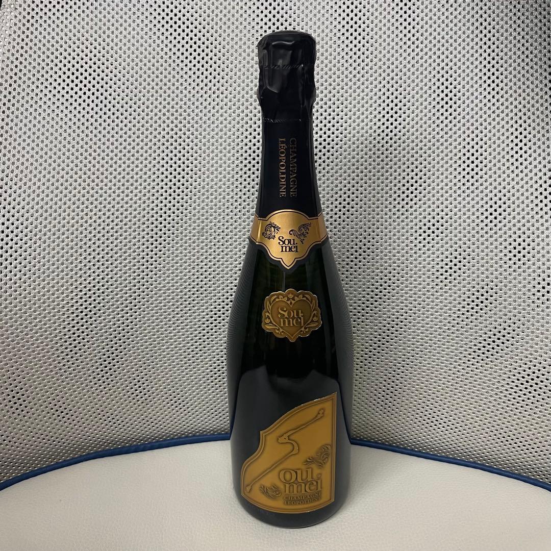 ソウメイ シャンパン ブリュット 750ml 正規品 箱なし 本体のみ