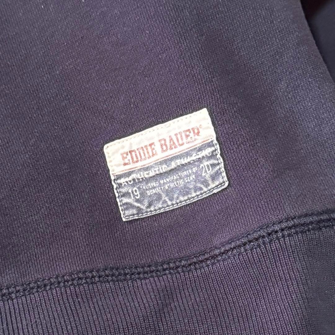 00s エディーバウアー スウェット トレーナー クルーネック フェード L