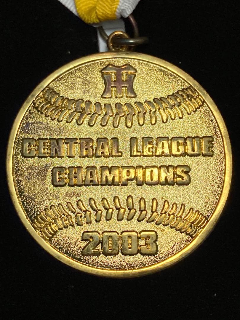 【動作確認済】阪神タイガース 2003優勝記念 星野監督メダル＆おしゃべり貯金箱