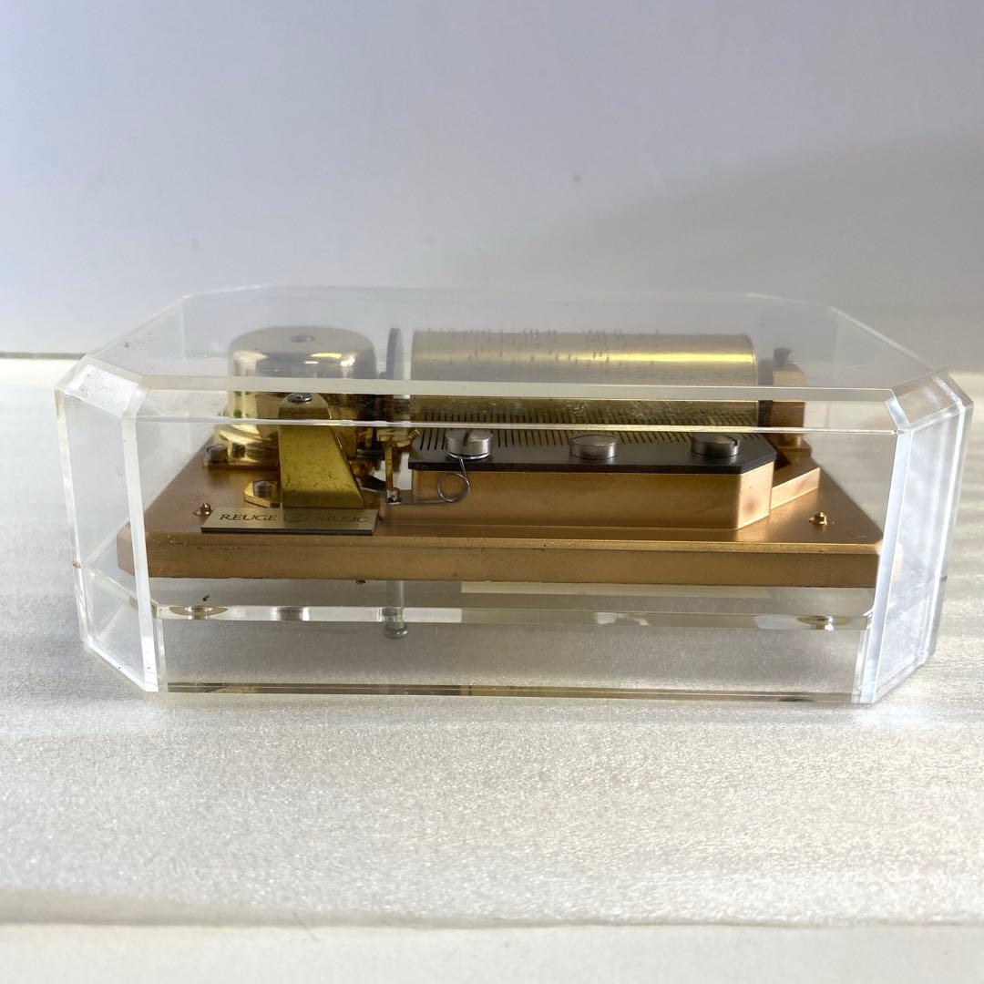REUGE オルゴール 50弁 スイス アクリルケース