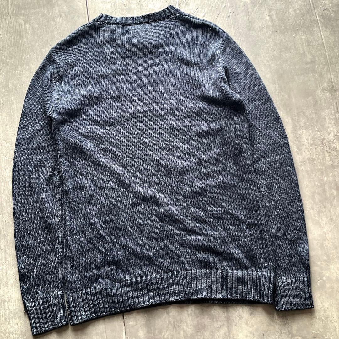 ロンハーマン　RHC インディゴ　ニット　セーター　リブ編み　アメカジ　サーフ