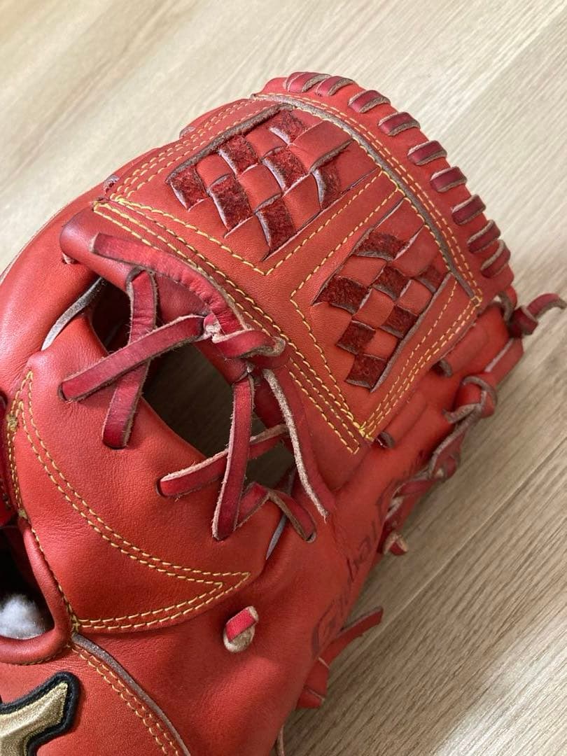 てるてる坊主様　硬式内野手グローブ　ミズノグローバルエリートMM型