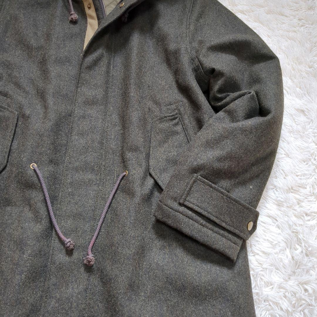 ポールスミス paul smith カシミア モッズコート M モスグリーン