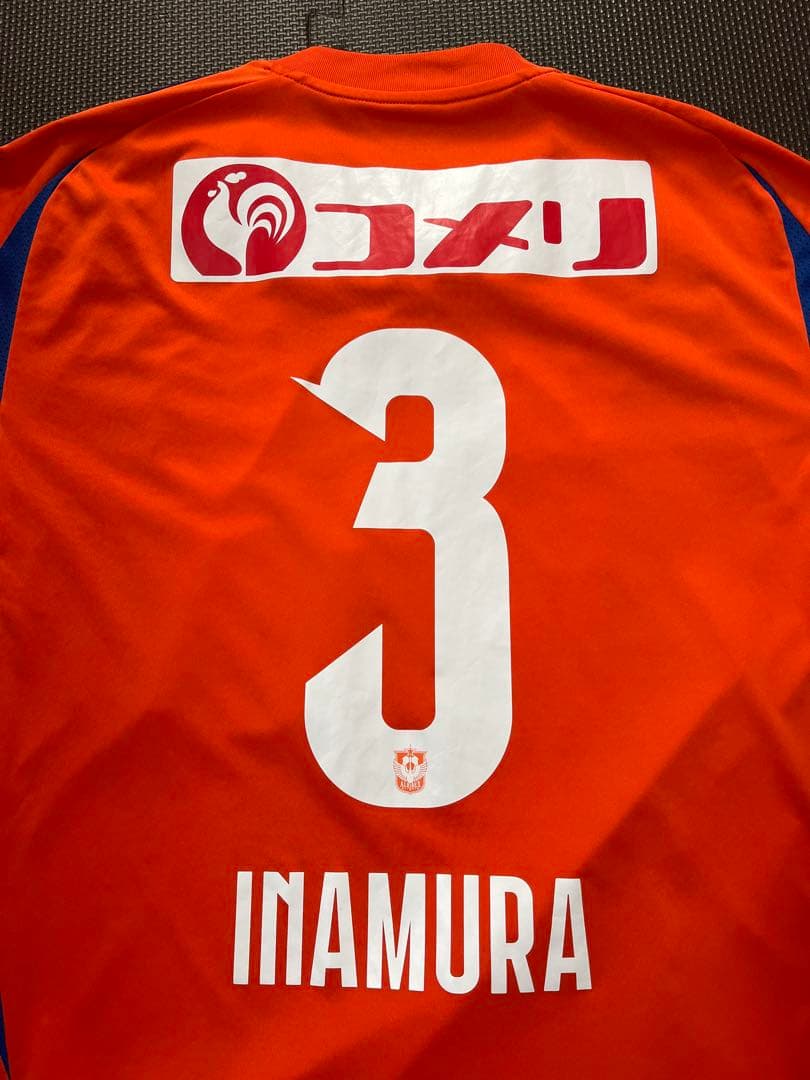 アルビレックス新潟　3.稲村隼翔選手　ユニフォーム　2XL