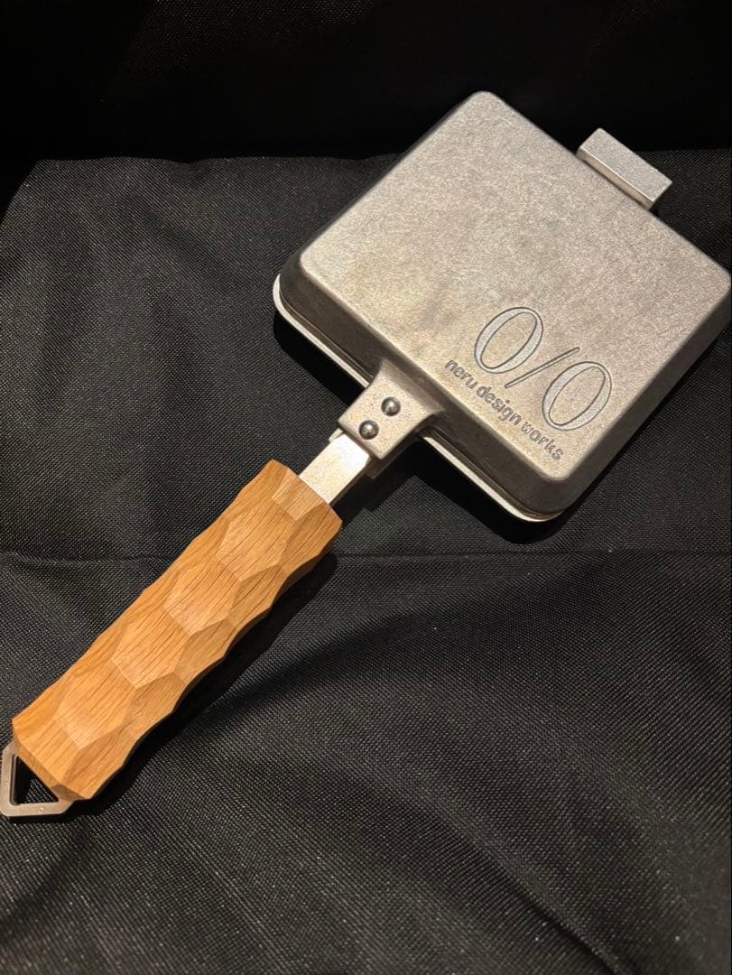 ネルデザインワークス ALCooker 木製グリップ ホットサンドメーカー