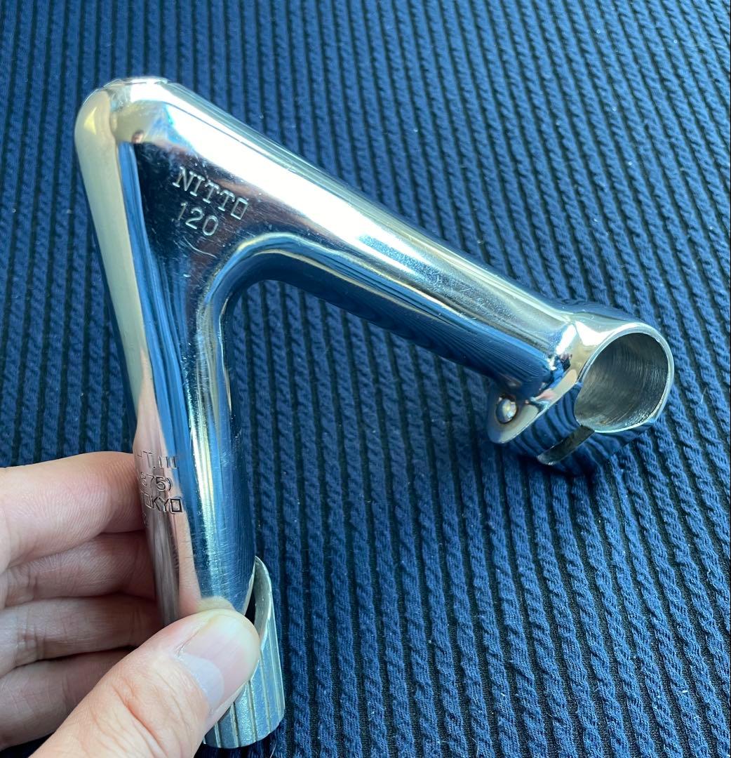 NJS NITTO ステム　120mm58° 競輪　ピスト　ロードバイク